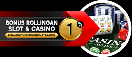 BONUS ROLLINGAN SLOT &amp CASINO 1% - SLOTCC
